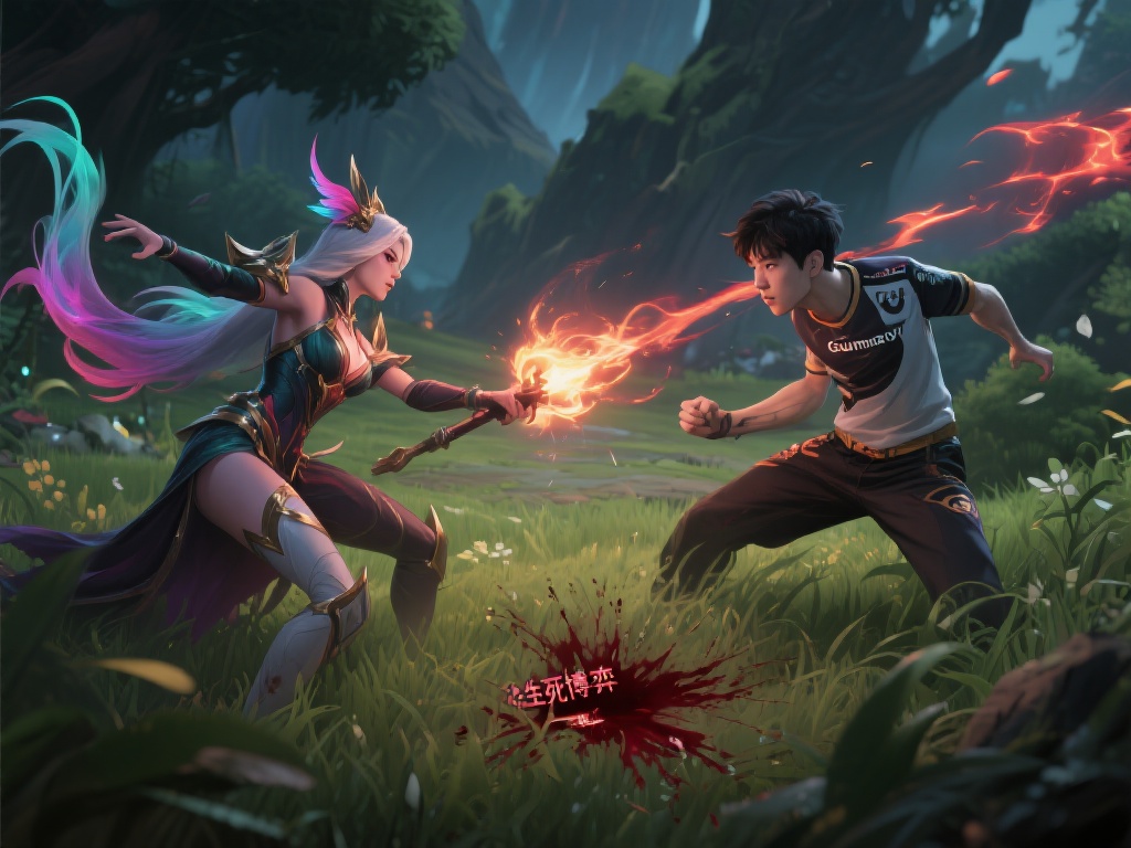 这场单挑可谓是观众心跳加速的时刻。在峡谷